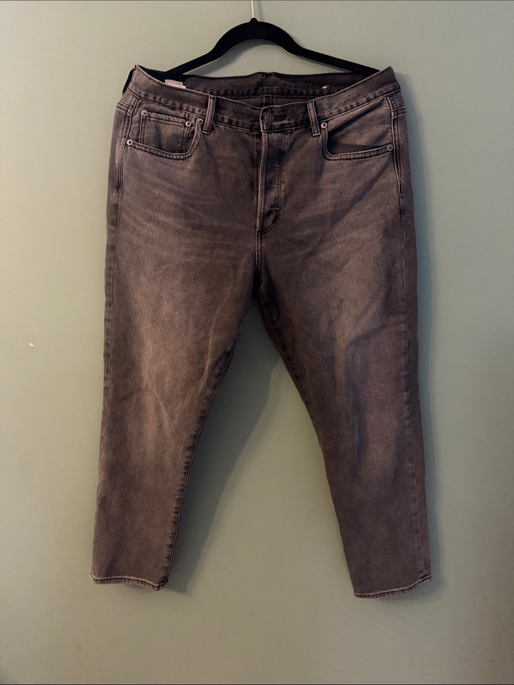 Women's Gray Washed Slim Jeans